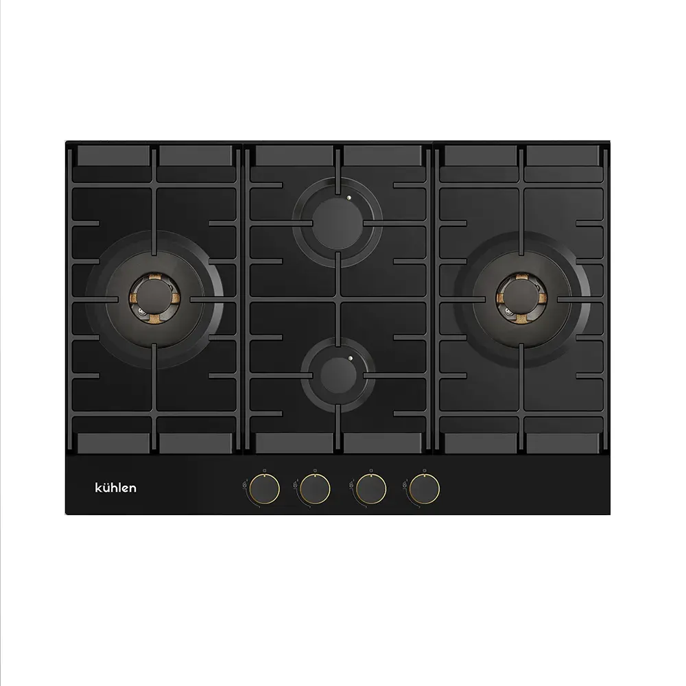 GAS HOB 90 CM_GLASS_4 BURNER_KHG49N